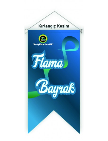 Fb 1214 Kırlangıç Kesim Flama Bayrak