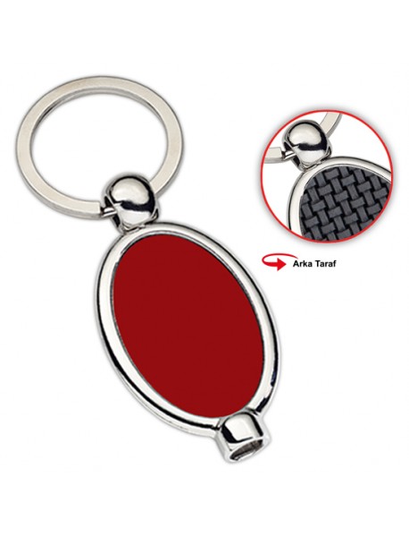 1011. -OVAL PURJÖR ANAHTARLIK