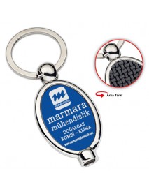 1011. -OVAL PURJÖR ANAHTARLIK