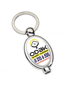 1011. -OVAL PURJÖR ANAHTARLIK