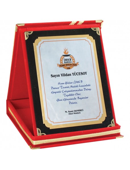 AP-01K-15x20 Albüm Plaket