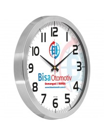 V30-970-B Alüminyum Duvar Saati