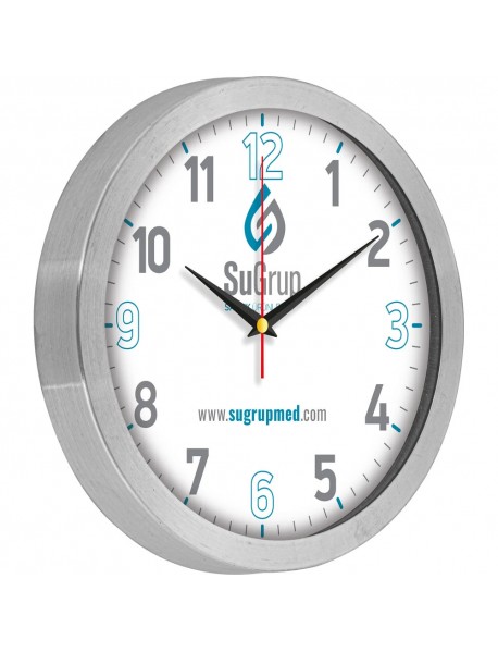 V30-985-B Alüminyum Duvar Saati