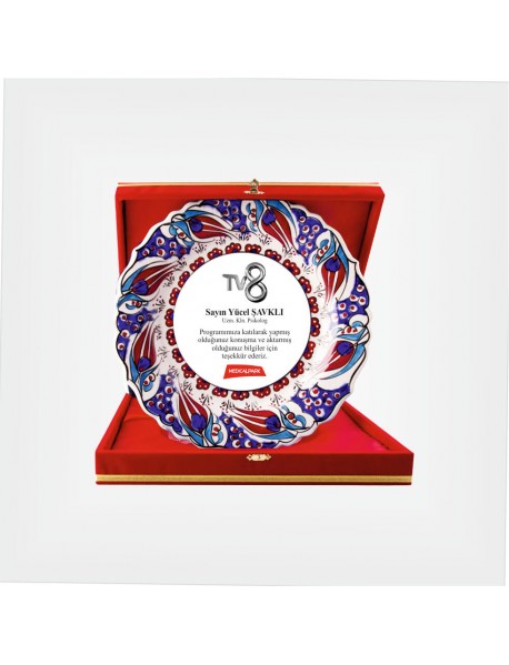 CN 7001 ÇİNİ TABAK PLAKET