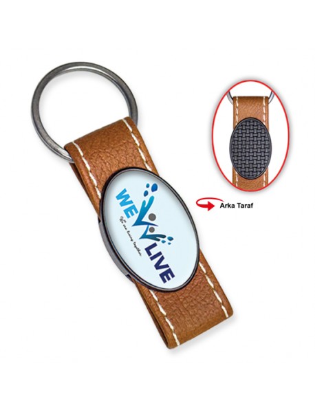 1380.-SİYAH CROWN ANAHTARLIK