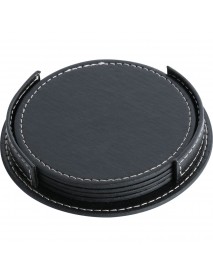 D-3820-S Deri Bardak Altlığı