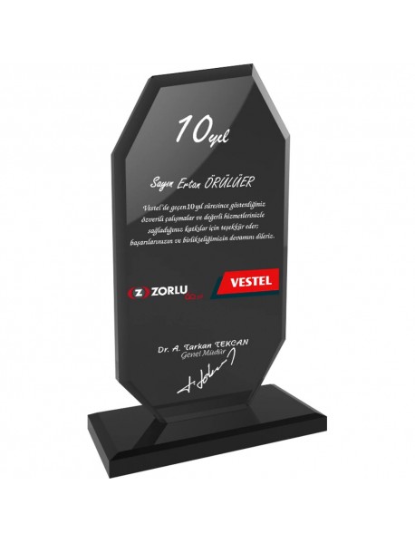 EKT-102- Kristal Plaket