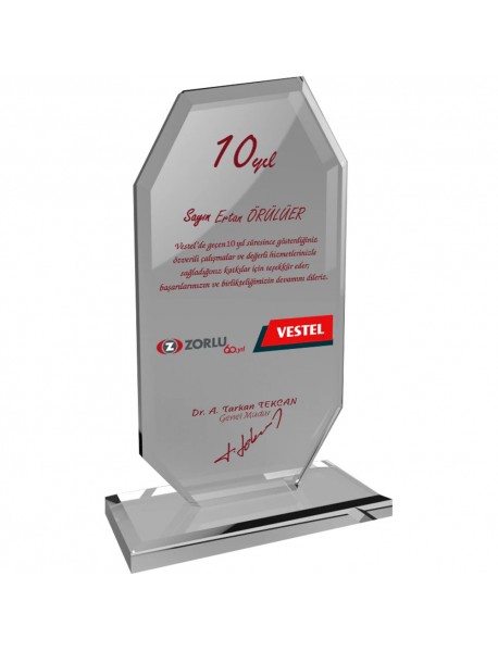 EKT-102- Kristal Plaket