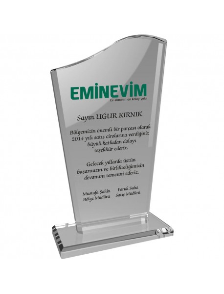 EKT-108- Kristal Plaket