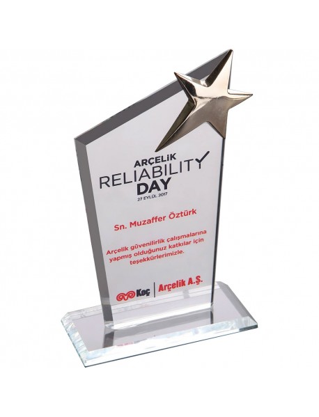 EKT-110- Kristal Plaket