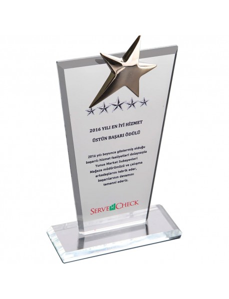 EKT-128- Kristal Plaket