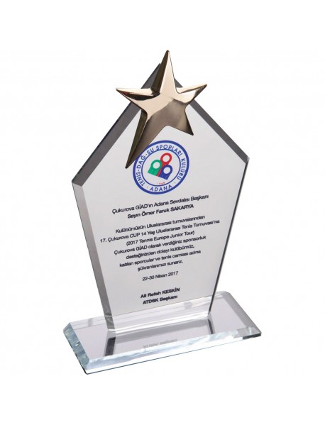 EKT-170- Kristal Plaket