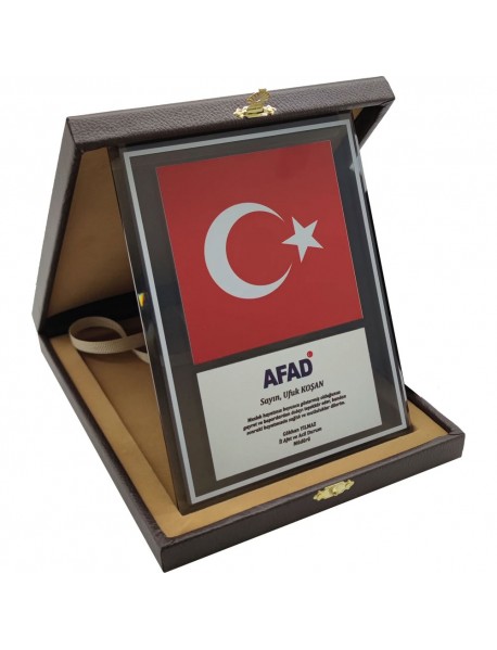 EKT-700 Kutulu Kristal Plaket