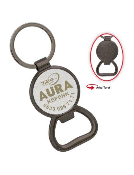 018. -SİYAH AÇACAK ANAHTARLIK