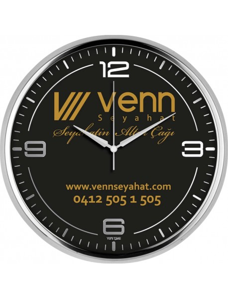 V30-950-GV Metal Duvar Saati