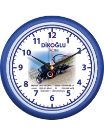 V30-510-S Plastik Duvar Saati