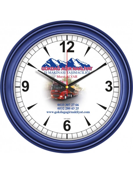 V30-523-SA Plastik Duvar Saati
