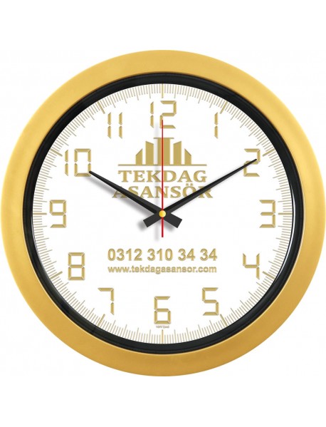 V30-546-L Plastik Duvar Saati