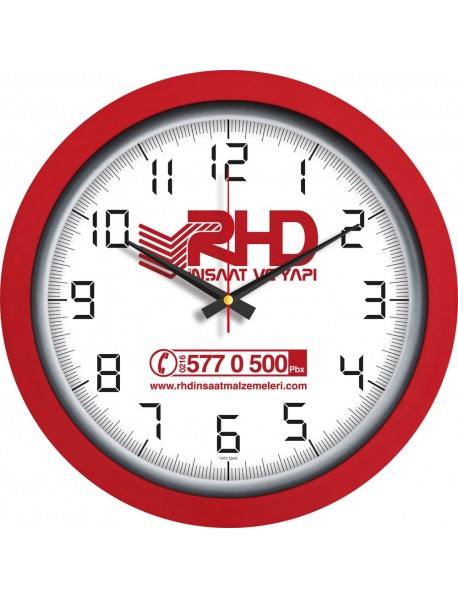 V30-546-L Plastik Duvar Saati