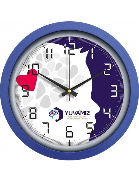 V30-546-L Plastik Duvar Saati