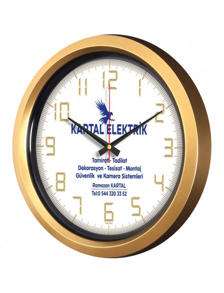 V30-551-SA Plastik Duvar Saati