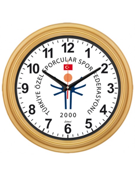 330.TK-MAKSİ PLASTİK DUVAR SAATİ