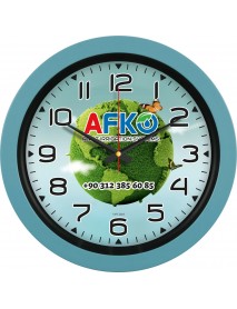 V30-346-KH Plastik Duvar Saati