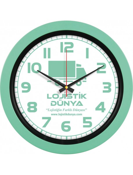 V30-346-KH Plastik Duvar Saati