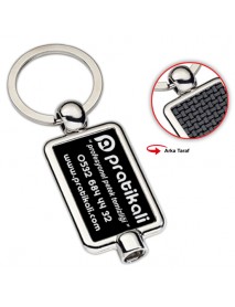 1012.-DİKDÖRTGEN PURJÖR ANAHTARLIK