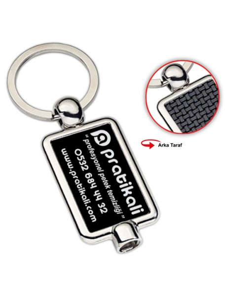 1012.-DİKDÖRTGEN PURJÖR ANAHTARLIK