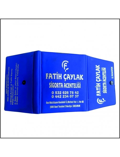 0013 BİALA ÇIT ÇITLI RUHSAT KABI MAVİ