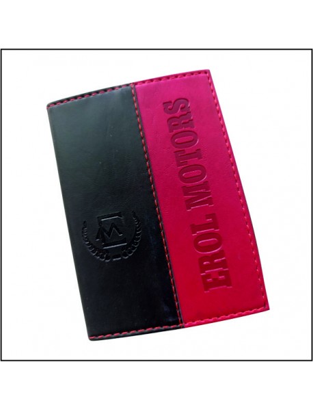 0008 PARÇALI SUNİ VE TERMO DERİ RUHSAT KABI (SÜNGERİSİZ) KIRMIZI