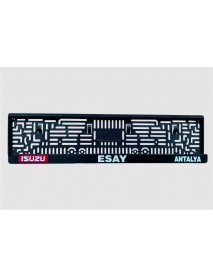 2600 Serigraf Baskılı Plakalık 2600 Serigraf Baskılı Plakalık