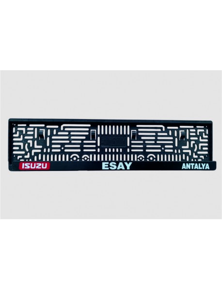 2600 Serigraf Baskılı Plakalık