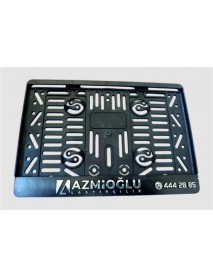2803 Gümüş Folyo Motor Plakalık 2803 Gümüş Folyo Motor Plakalık